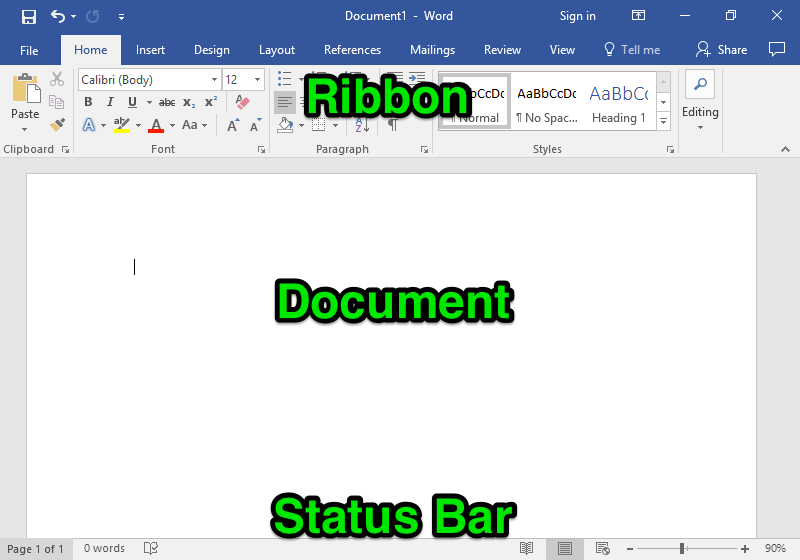why do dotted lines appear around my word document in word for mac 2016?